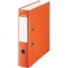 Esselte Lever Arch File - Folio Format - Spine 75mm - Capacity for 500 Sheets - Orange Color