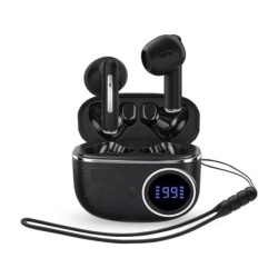 Energy Sistem ChargeView TWS Headphones - Bluetooth 5,4 - True Wireless Technology - 20h Autonomy - Display with Battery Status