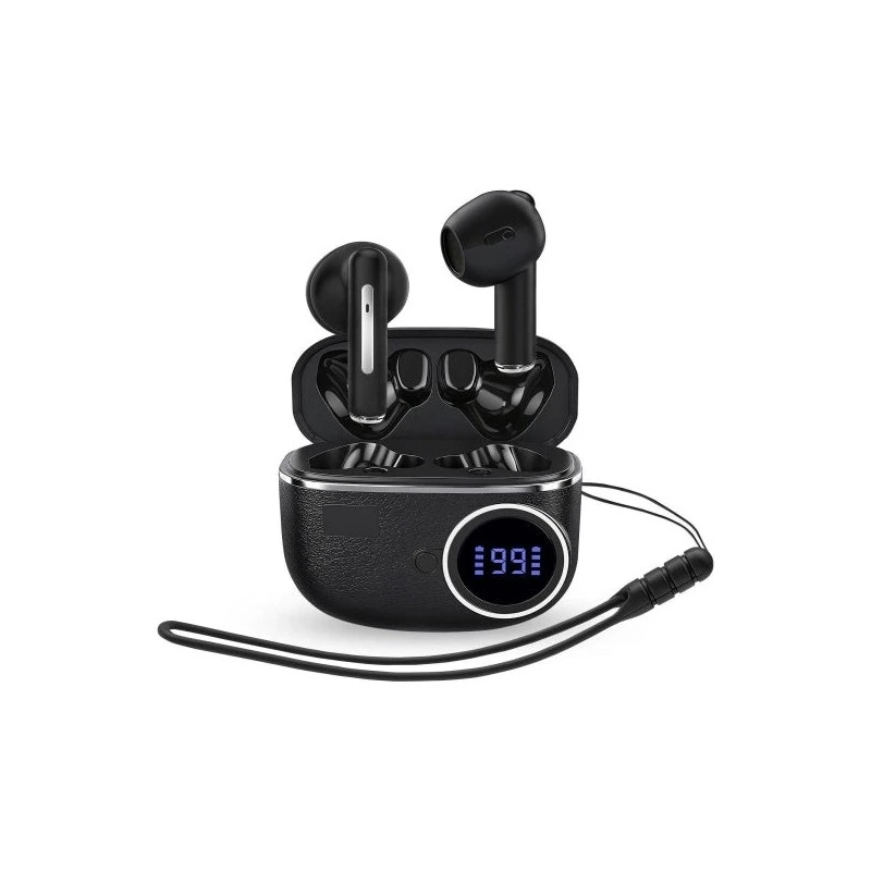 Auscultadores Energy Sistem ChargeView TWS - Bluetooth 5.4 - Tecnologia True Wireless - 20h de autonomia - Ecrã com estado