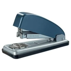 Petrus 226 Metal Stapler - Up to 30 Sheets - Closed, Open and Nail Stapling - Color Blue/Silver