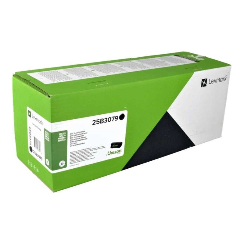 Lexmark M5255/M5270/M5365/XM5365i/XM5370 Black Toner Cartridge Original - 25B3079