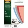 Fellowes Pack of 100 A4 PVC Binding Covers 180 Microns - Transparent