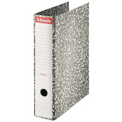 Esselte Archivador de Palanca Formato Folio - Lomo 75mm - Ollao y Cantoneras Metalicas - Capacidad para 500 Hojas - Forrado de