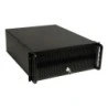 Unykach UK4129 4U 19" Rack Case - Tamanhos de unidade suportados 3,5" - Filtro de poeira frontal - Bloqueio de teclas - USB-A
