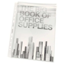 Leitz Pack de 5 Fundas Fuelle Premium Expansible con Solapa Polipropileno A4 18micras - Gran Capacidad de hasta 200 Hojas A4