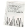 Leitz Pack of 5 Expandable Premium Bellows Covers with A4 18micron Polypropylene Flap - Large Capacity of up to 200 A4 Sheets