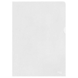 Esselte Boîte de 100 Dossiers Ongles Format A4 - Feuille PP Orange Peel - Épaisseur 0,11 mm
