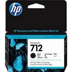 HP 712 Tinteiro Preto Original - 3ED70A