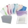 Bismark Pack de 6 Carpetas de Solapa Polipropileno Bicolor - Tamaño A4+ - Cierre con Gomas - Colores Surtidos