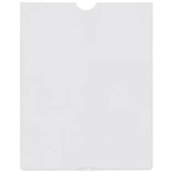 Esselte Pack of 100 ID Card Holders A5 171x221mm 170Q 140 microns - Transparent PVC Smooth Finish