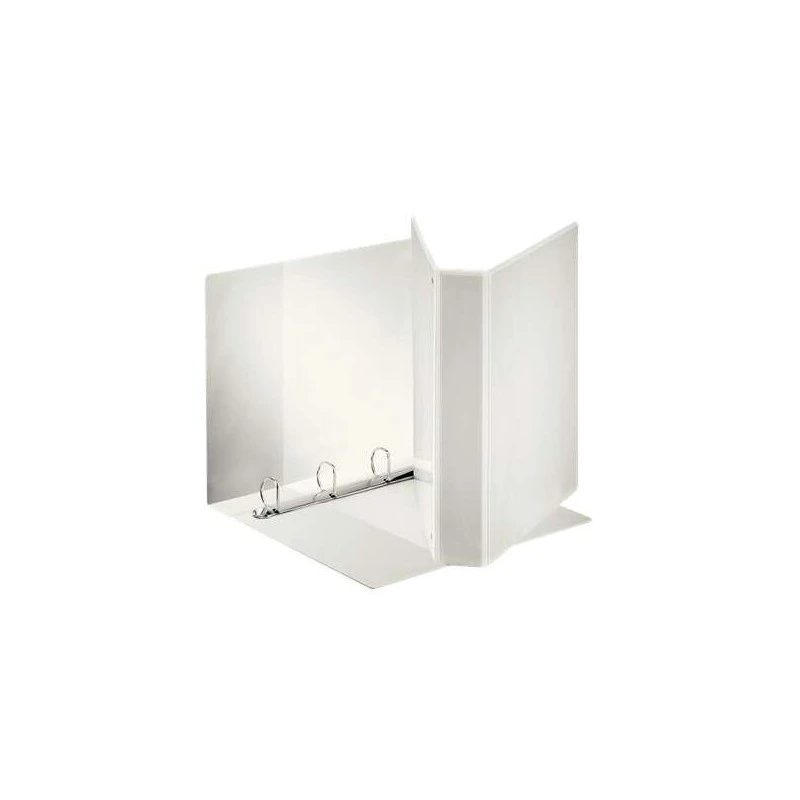 Pasta de argolas Esselte Kangaroo Plus - Formato A4 - Capacidade para 380 Folhas - 4 argolas de 40mm - Cor Branca