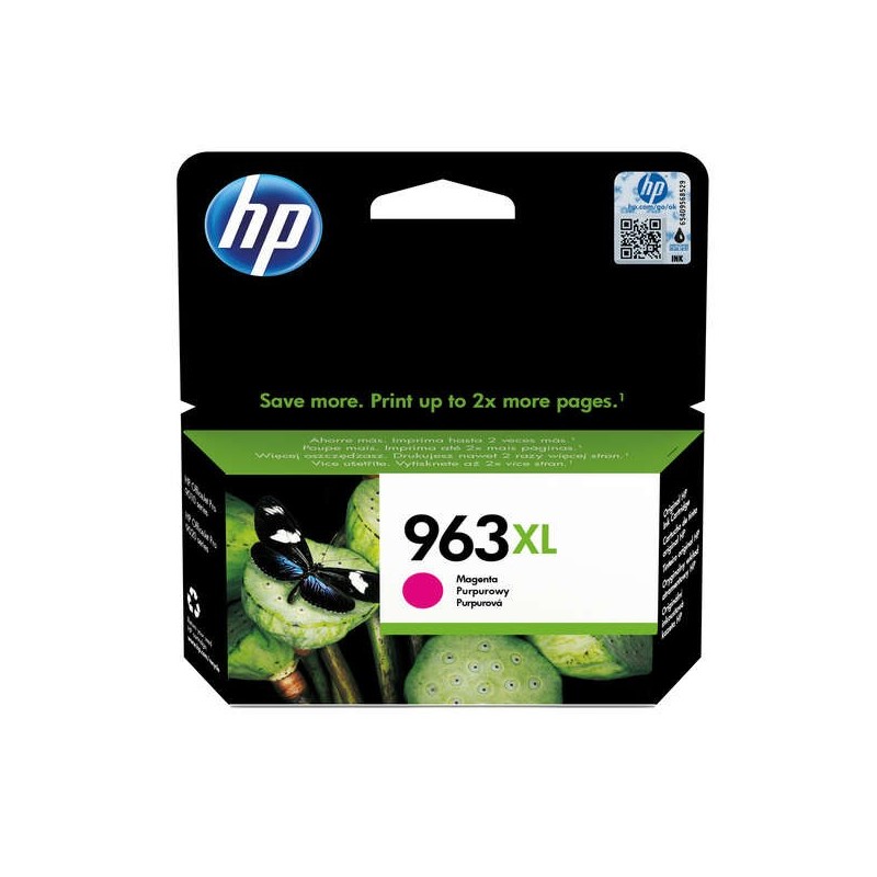 HP 963XL Magenta Cartucho de Tinta Original - 3JA28AE