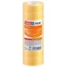 Tesa Tesafilm Standard Pack de 8 Cintas Autoadhesivas Transparentes 19mmx33m - Buena Adherencia y Alta Resistencia a la Luz UV