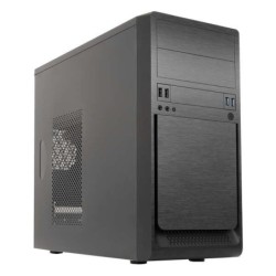 Caixa Torre Unykach UK6023 U3 MicroATX - Fonte de alimentação de 500W incluída - Tamanho de disco suportado 3,5", 2,5"