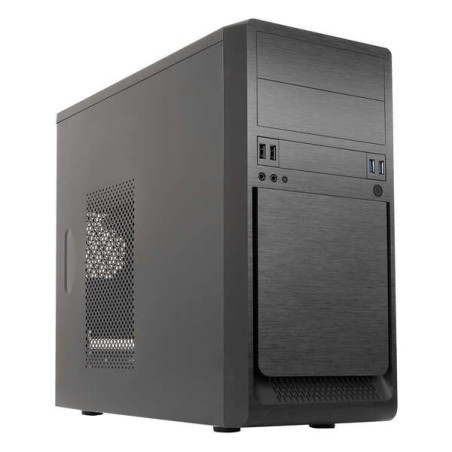 Unykach UK6023 U3 Caja Torre MicroATX - Fuente de Alimentacion 500W Incluida - Tamaño Disco Soportado 3.5", 2.5" - USB-A