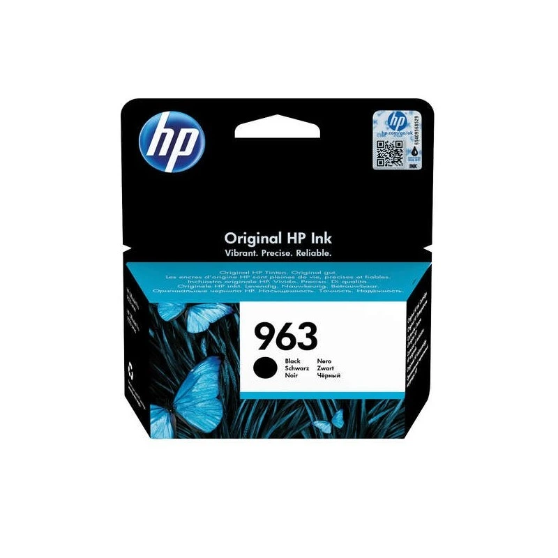 HP 963 Black Ink Cartridge Original - 3JA26AE