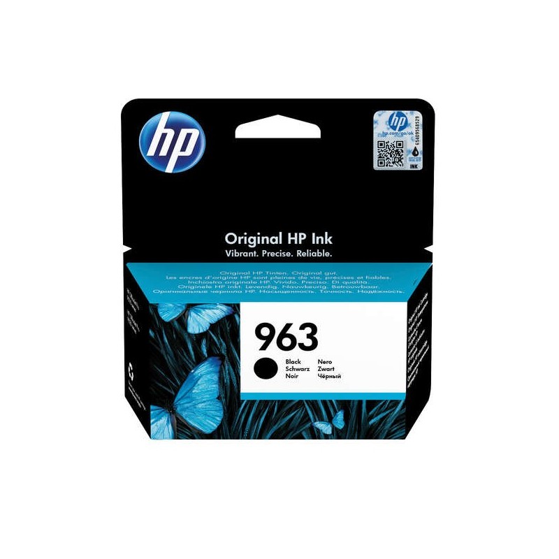 HP 963 Tinteiro Preto Original - 3JA26AE