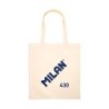 Milan Coleccion 430 Tote Bag Bolsa de Tela - Tamaño 50x38x41cm - Asa Larga 27cm - Tejido 'ripstop' - Color Beige