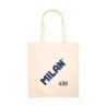 Saco Milan Collection 430 Saco de Pano - Tamanho 50x38x41cm - Pega Longa 27cm - Tecido 'ripstop' - Cor Bege