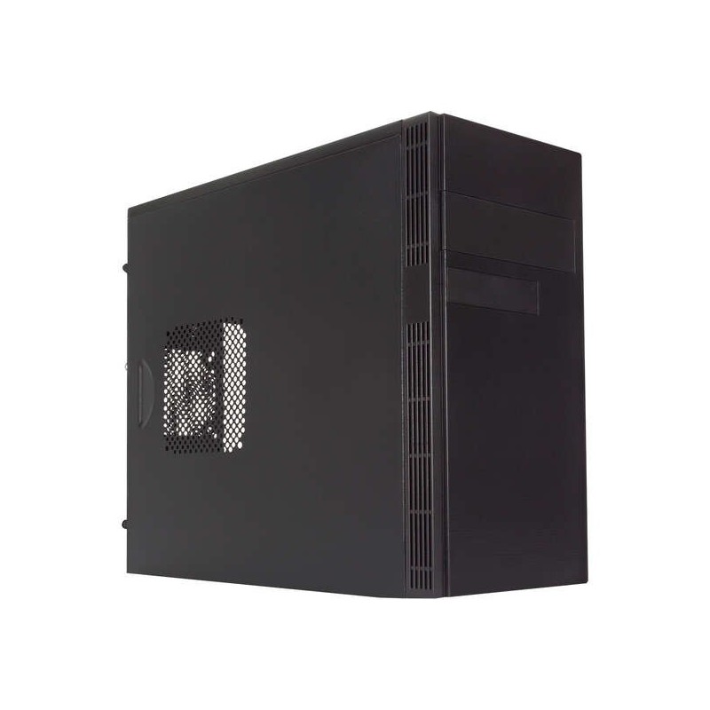 Caixa Unykach Grey Rain MicroATX EVO - Fonte de alimentação de 500 W incluída - Tamanho de unidade compatível de 3,5", 2,5"