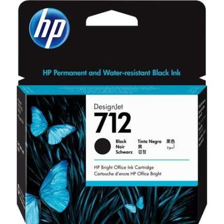 HP 712XL Black Ink Cartridge Original - 3ED71A