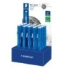 Staedtler Mars Plastic 528 50 Expositor con 20 Portagomas en Forma de Lapiz - Con Cursor para Deslizar la Goma - Sin Ftalatos