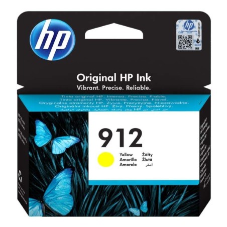 HP 912 Tinteiro Amarelo Original - 3YL79AE