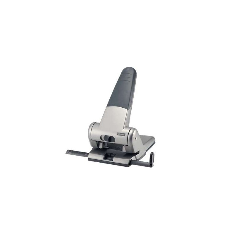 Petrus 305 Taladro Perforador para Gruesos - Taladra hasta 65 Hojas - Hasta Formato A3 - Facil Vaciado - Punzones 5.5mm