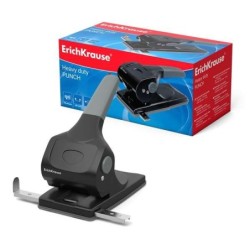 ErichKrause Elegance Classic Perforadora de Gruesos - Perfora hasta 70 Hojas - Orificios de 5,5mm - Mecanismo de Acero de Alta