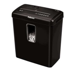 Fellowes P-30C Destructora de Papel Manual Corte en Particulas P-4 - Destruye hasta 6 Hojas a la Vez - Capacidad de la Papelera