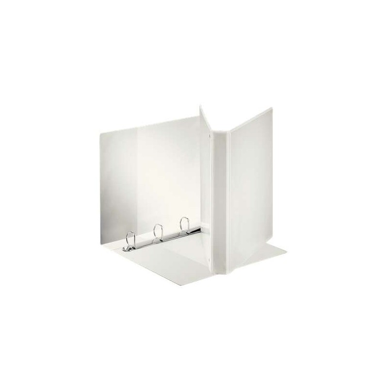 Esselte Kangaroo Plus Kangaroo Folder A4 with 4 25mm Rings - Capacity for 230 A4 Sheets (80 g/m²) - Color White