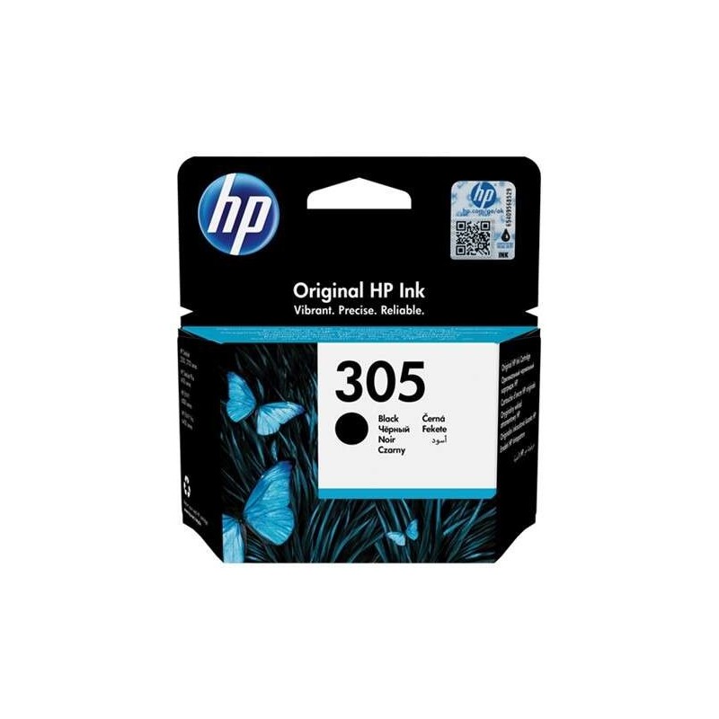 HP 305 Tinteiro Preto Original - 3YM61AE