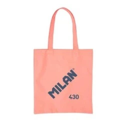 Sac fourre-tout en tissu Collection Milan 430 - Taille 50x38x41cm - Poignée longue 27cm - tissu 'ripstop' - Couleur Rose
