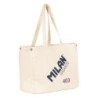 Saco Milan Gigante Série 403 1918 Saco de Pano - Tamanho 51x40,5x21,5cm - Capacidade 40L - Cor Bege