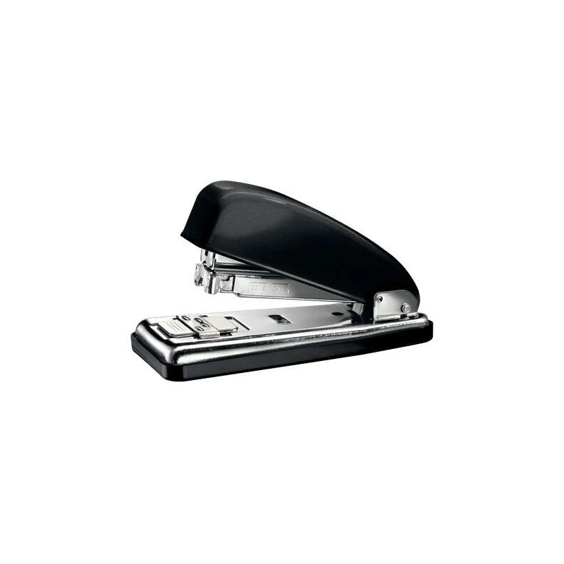 Petrus 226 WOW Metal Stapler + Box of 200 Staples - Up to 30 Sheets - Closed, Open and Nail Stapling - Color Black