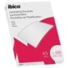 Ibico Caja de 100 Laminas de Plastificar Mate A5 125 Micras - Superficie Mate - Plastifica Papel, Fotos, Tarjetas de Visita