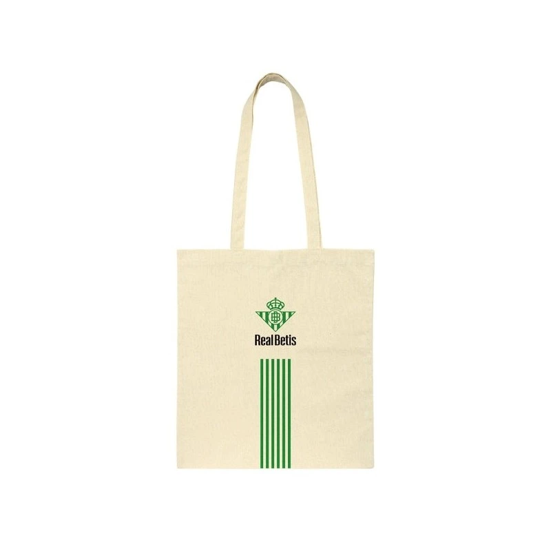 Safta Real Betis Balompie Tote Bag Sac en tissu - Poignées - Couleur Beige