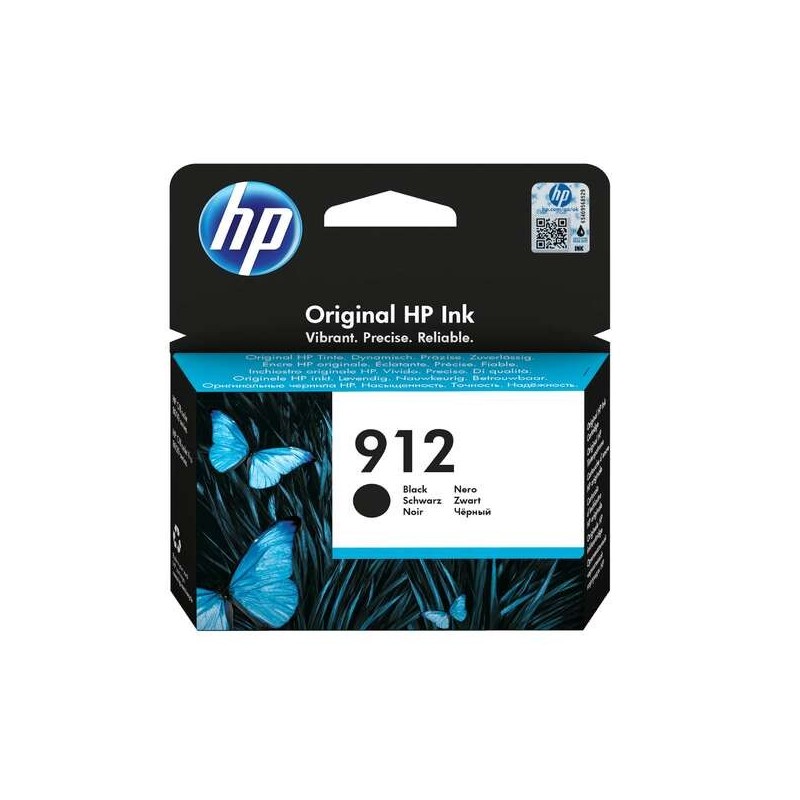 HP 912 Noir Cartouche d'encre Original - 3YL80AE