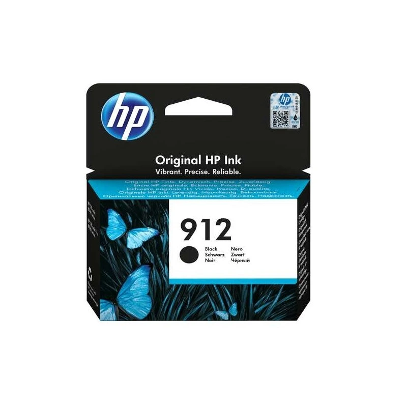 HP 912 Noir Cartouche d'encre Original - 3YL80AE