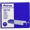 Petrus Box of 1000 Galvanized 25/10 Staples - Up to 60 Sheets - 10mm Pin