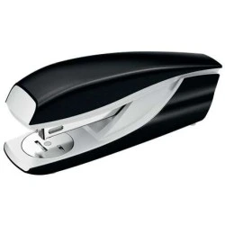 Petrus 635 WOW Grapadora Metalica + Caja de 200 Grapas - Hasta 30 Hojas - Extraegrapas Integrado - Grapado Cerrado, Abierto y