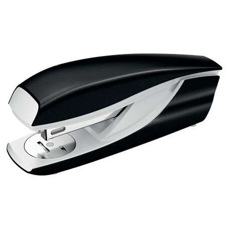 Petrus 635 WOW Grapadora Metalica + Caja de 200 Grapas - Hasta 30 Hojas - Extraegrapas Integrado - Grapado Cerrado, Abierto y