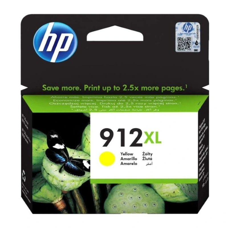 HP 912XL Tinteiro Amarelo Original - 3YL83AE