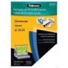 Fellowes Pack de 100 Couvertures A4 en Polypropylène - 500 Microns - Finition de Qualité - Couleur Noir