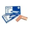 Petrus Pack de 4 Cajas de 1000 Grapas 22/6 Cobreadas - Hasta 30 Hojas - Patilla de 6mm
