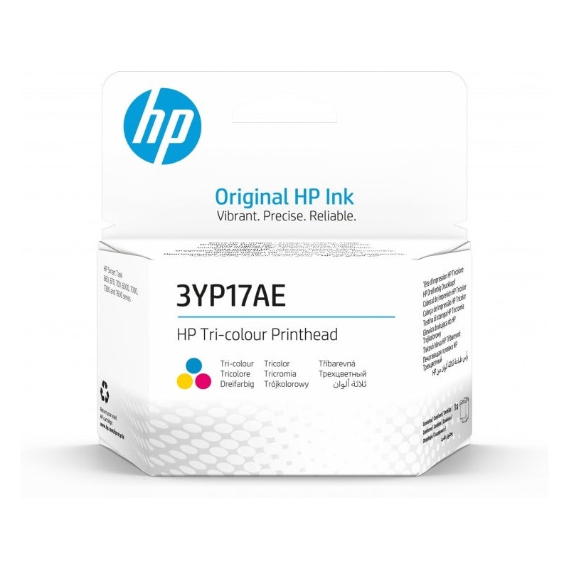 HP 3YP17AE Tricolor Cabezal de Impresion Original - 3YP17AE