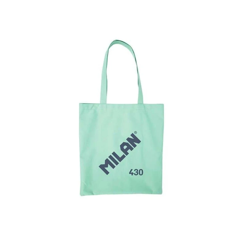 Sac fourre-tout en tissu Collection Milan 430 - Taille 50x38x41cm - Poignée longue 27cm - tissu 'ripstop' - Couleur Vert