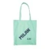 Milan Collection 430 Tote Bag Bolsa de Pano - Tamanho 50x38x41cm - Alça Longa 27cm - tecido 'ripstop' - Cor Verde