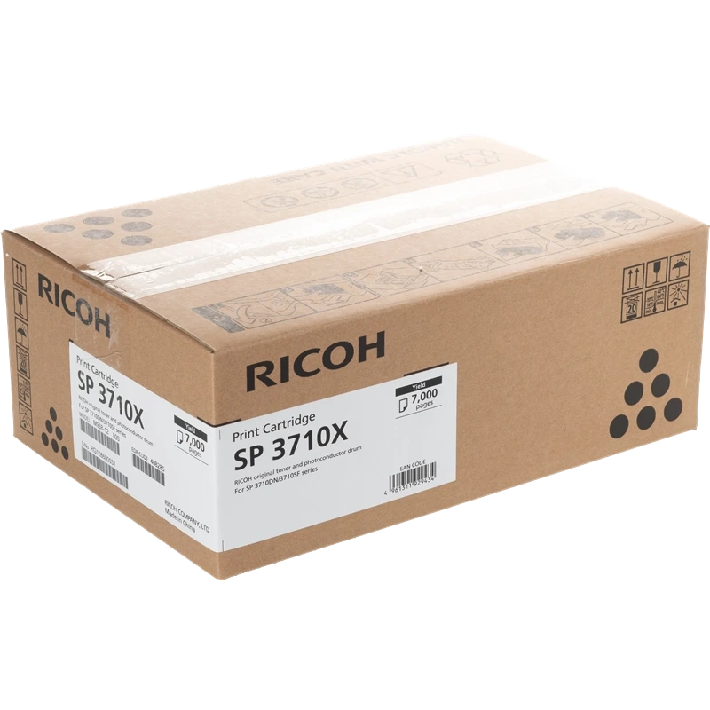 Ricoh Aficio SP3710 Negro Cartucho de Toner Original - 408284/408285