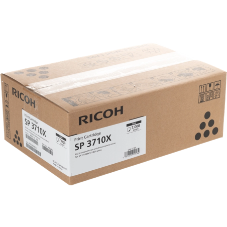 Ricoh Aficio SP3710 Negro Cartucho de Toner Original - 408284/408285